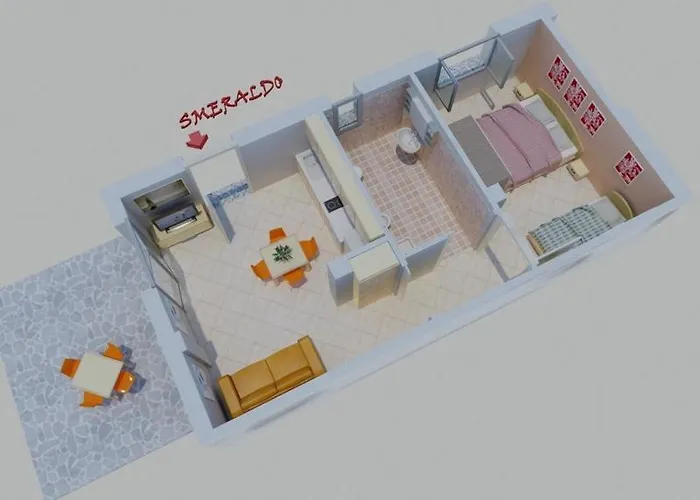 佩拉公寓式酒店 4* 米萨诺阿德里亚蒂科